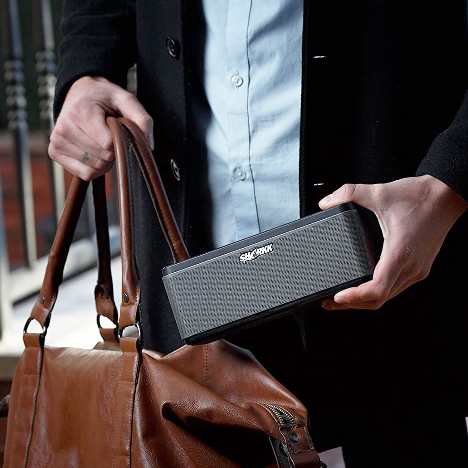 SHARKK WAVE BLUETOOTH SPEAKER BLACK SK-WBT810-BLK