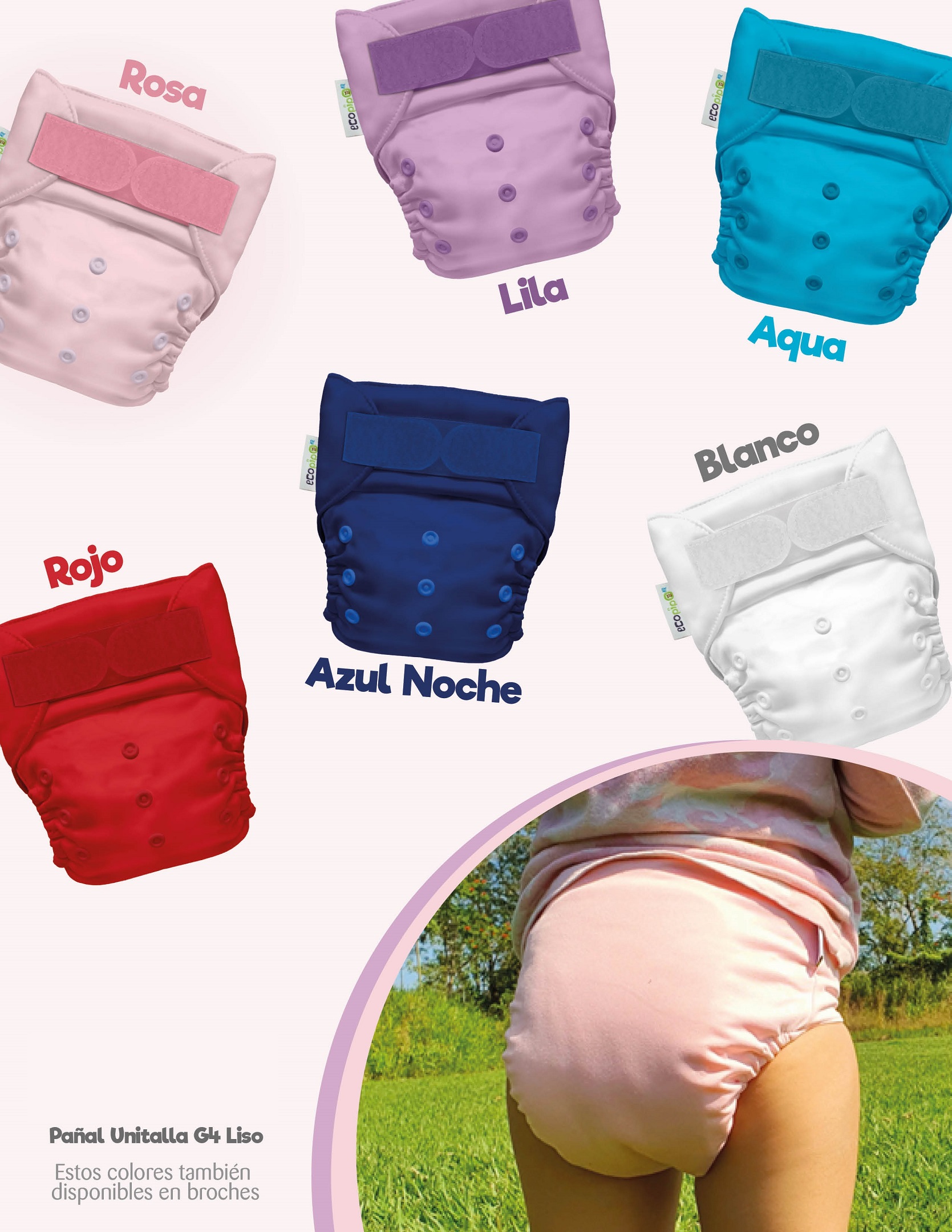 15 Pack de pañales Ecopipo 