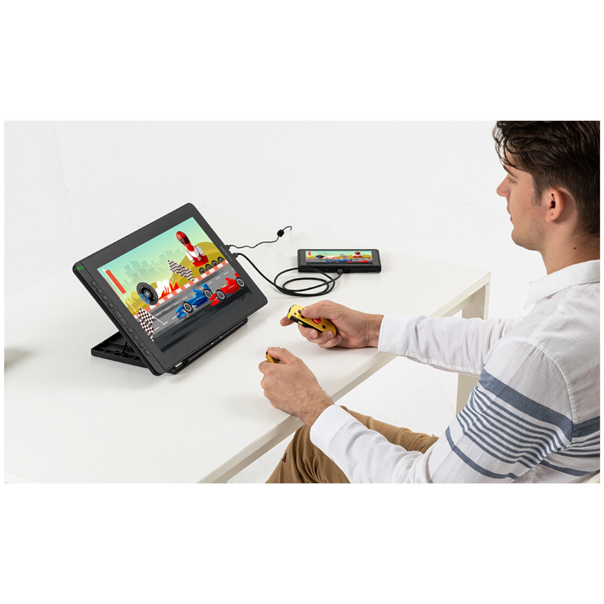 Tableta Gráfica Monitor Huion Kamvas 16 Digitalizadora Full HD