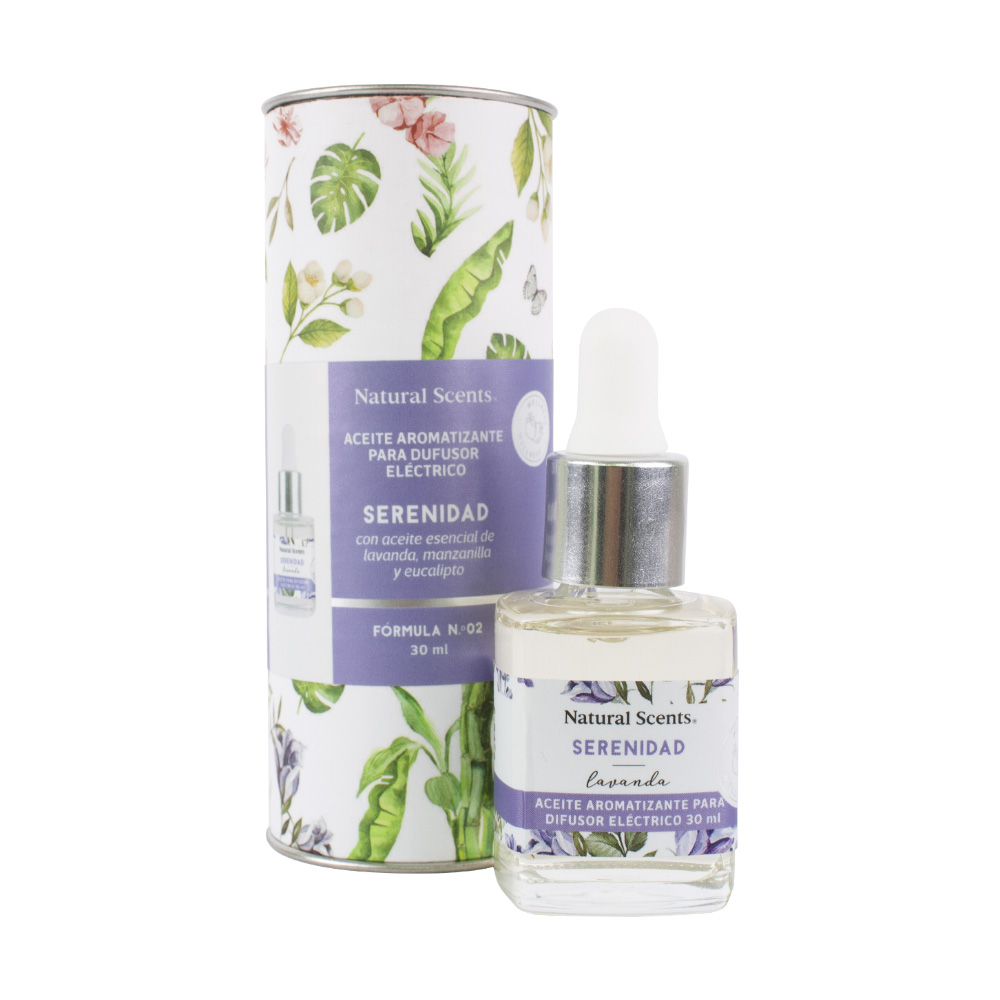 Aceite para Difusor Eléctrico Lavanda 30ml Natural Scents
