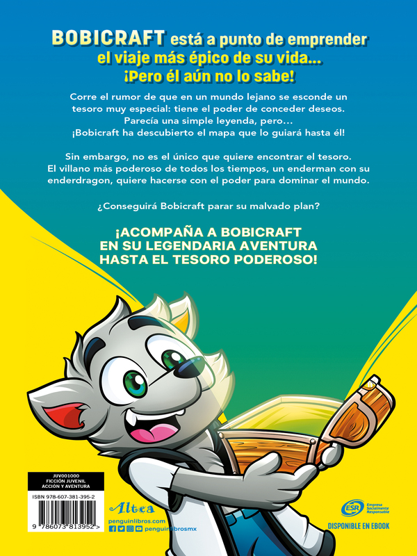Bobicraft y el tesoro poderoso. BOBICRAFT.