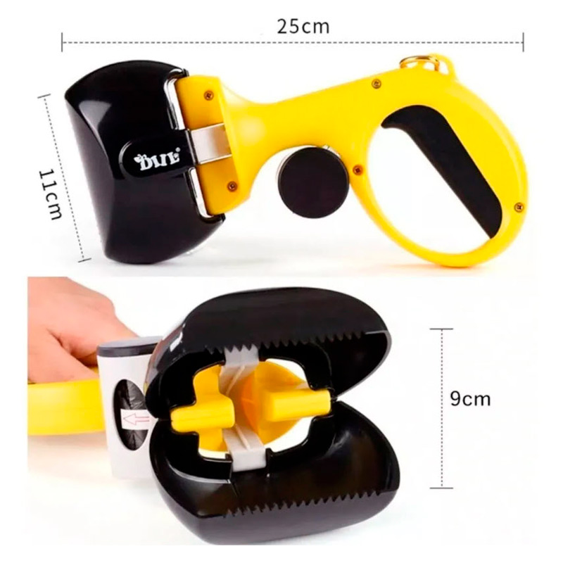 Recogedor Heces Popo 11cm Plegable Para Perro Y Gato C/bolsa