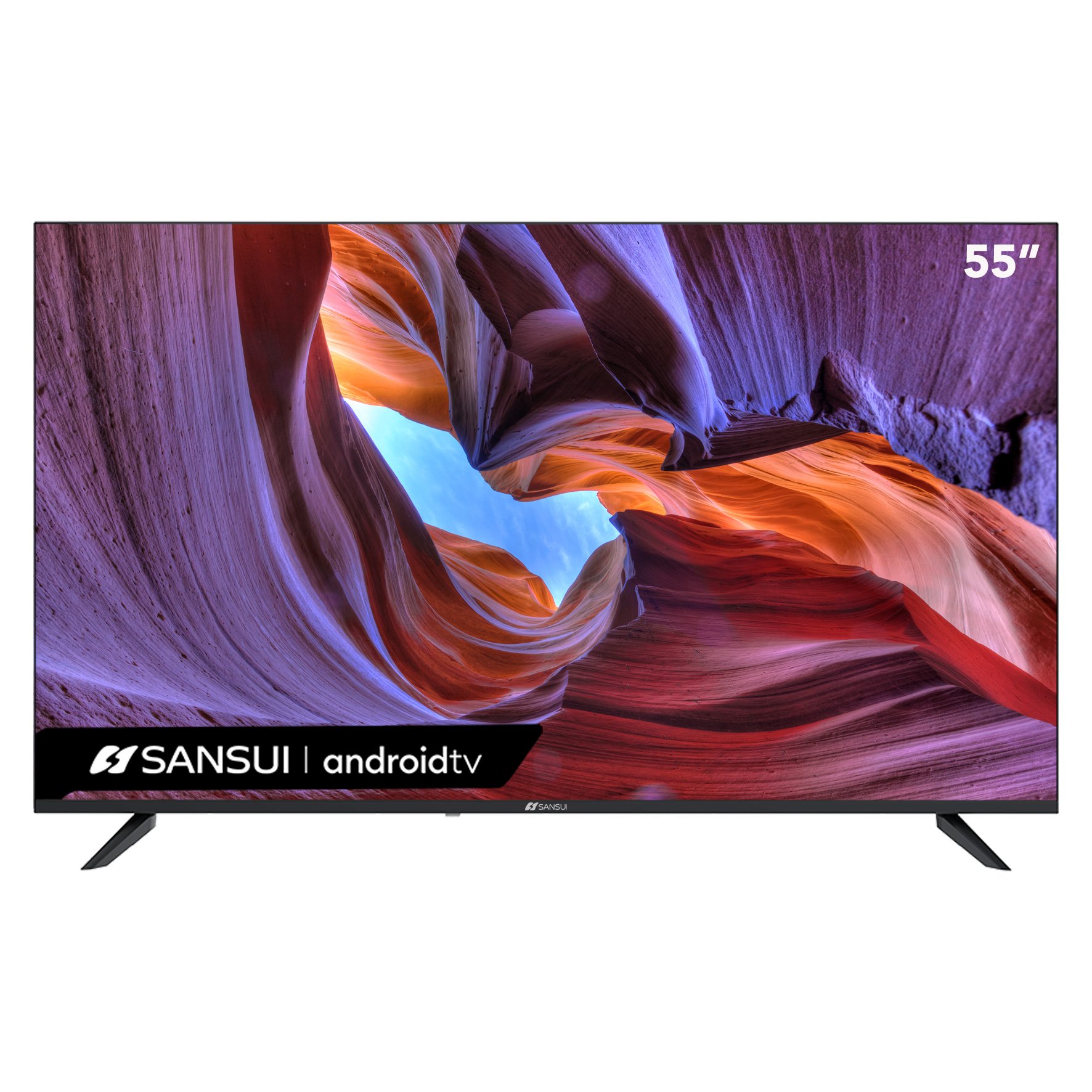 Pantalla SANSUI 55" Android TV 4K, UHD, Smart, SMX55V1UA