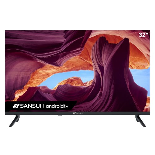 Pantalla SANSUI 32" Android TV Smart, HD, SMX32V1HA