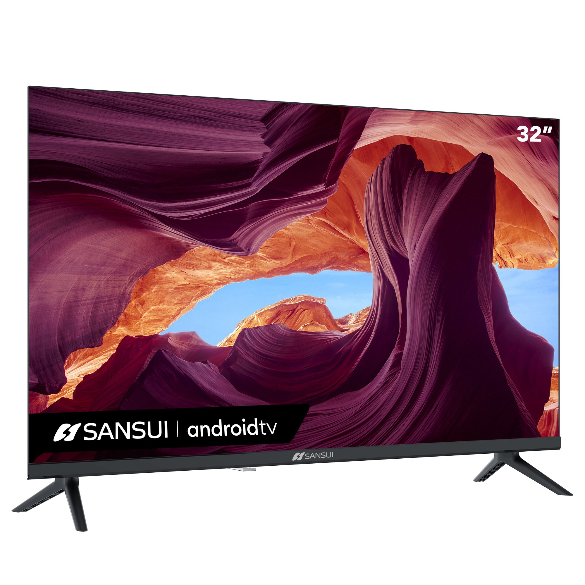 Pantalla SANSUI 32" Android TV Smart, HD, SMX32V1HA