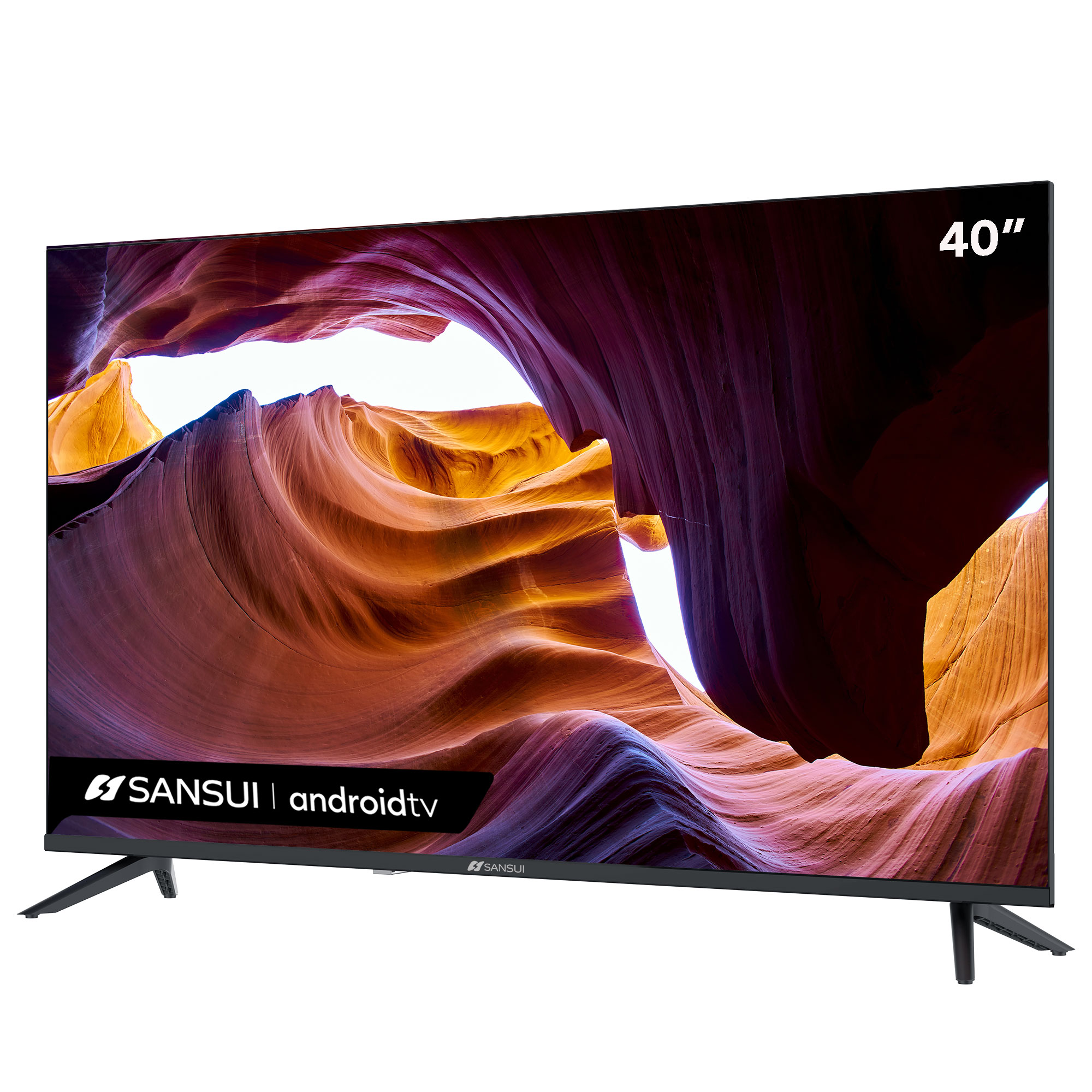 Pantalla SANSUI 40" Android TV Smart, Full HD, SMX40V1FA