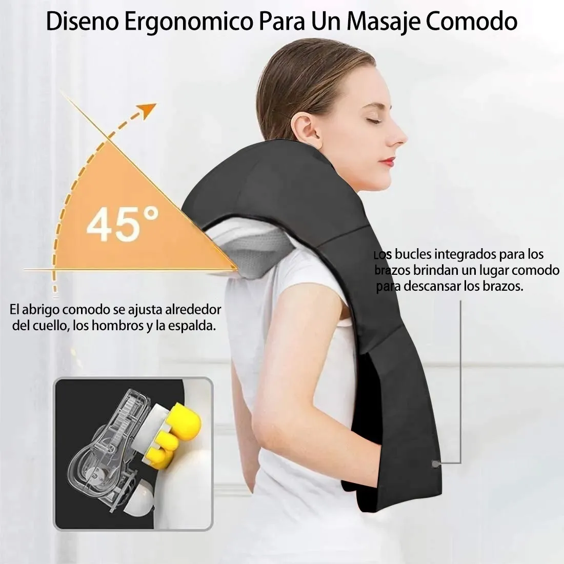 Masajeador Cuello Espalda Hombro Pies