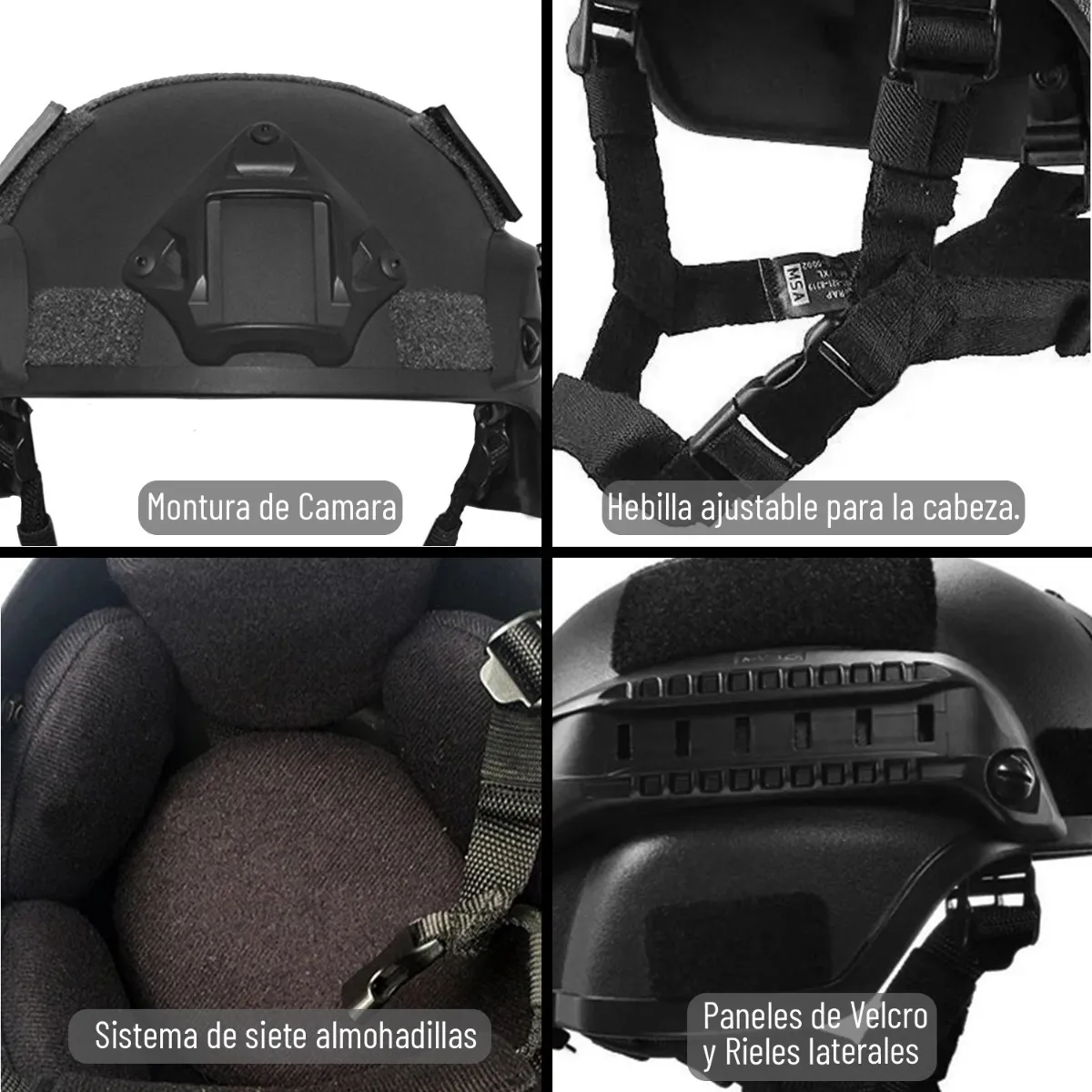 Casco Militar Tactico Moto Bicicleta