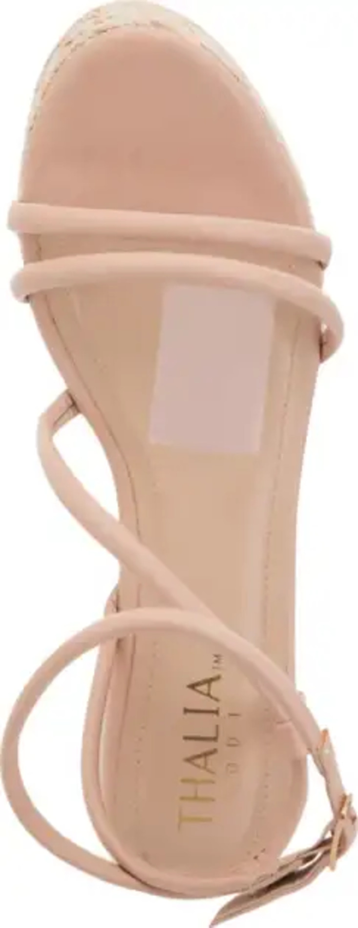 Sandalia Casual Color Nude Para Mujer Thalia Sodi 1819 1024773