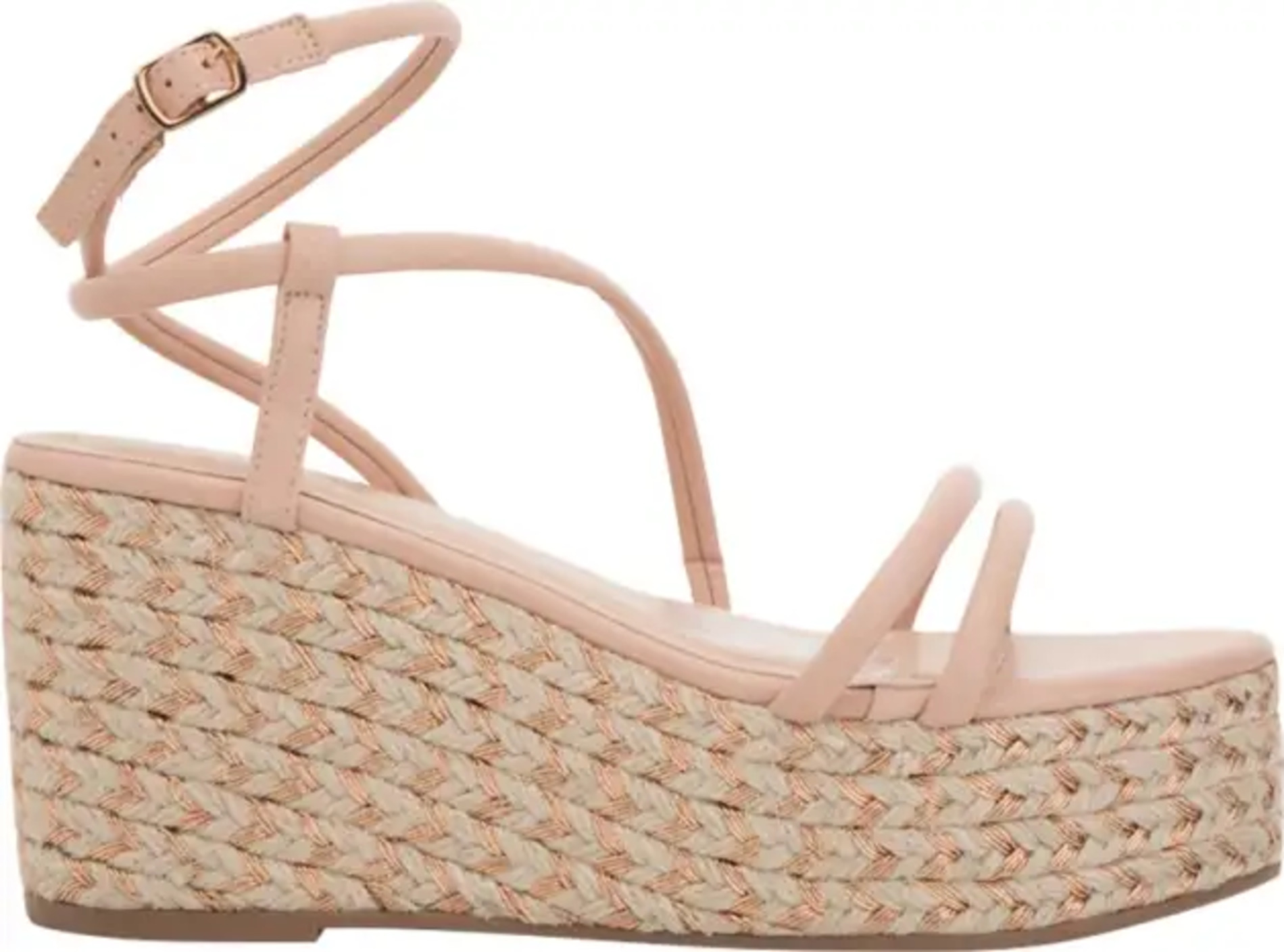 Sandalia Casual Color Nude Para Mujer Thalia Sodi 1819 1024773