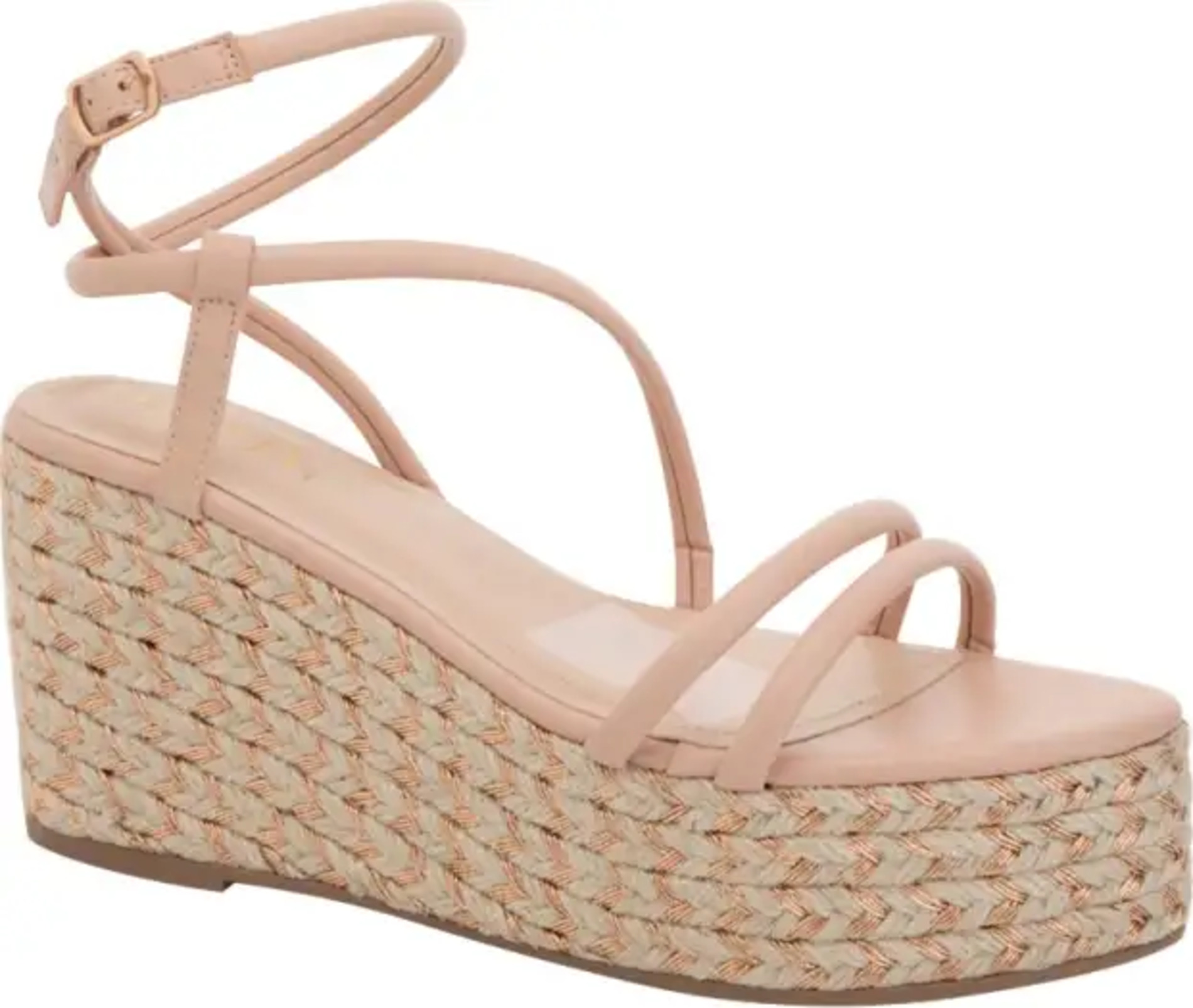 Sandalia Casual Color Nude Para Mujer Thalia Sodi 1819 1024773