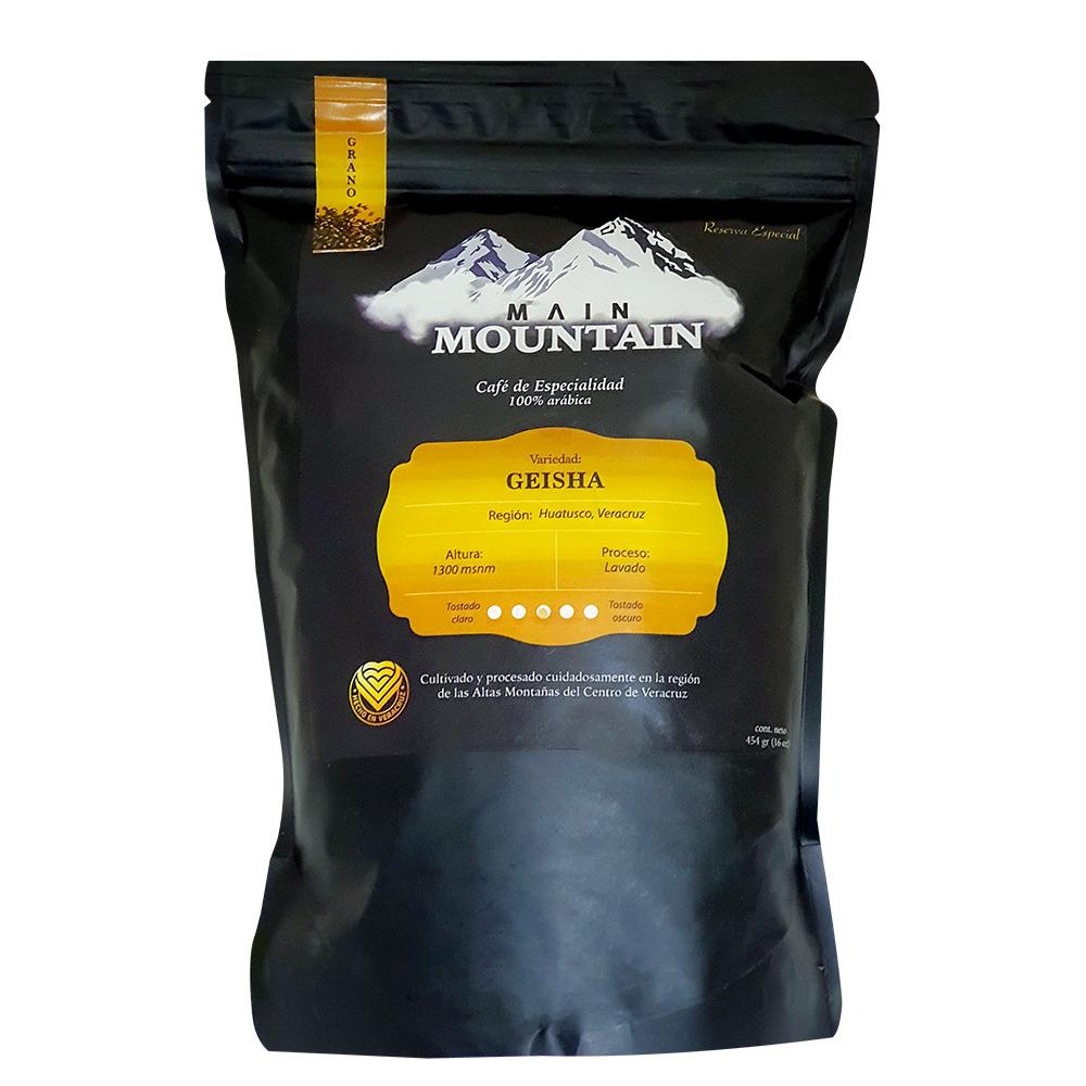 Café De Especialidad Main Mountain Geisha Grano 454gr
