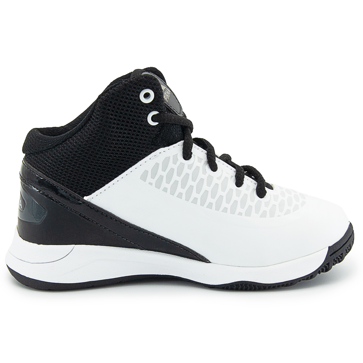 Tenis Pirma Basketball Mod. 2004 Blanco/negro (18-21.5)