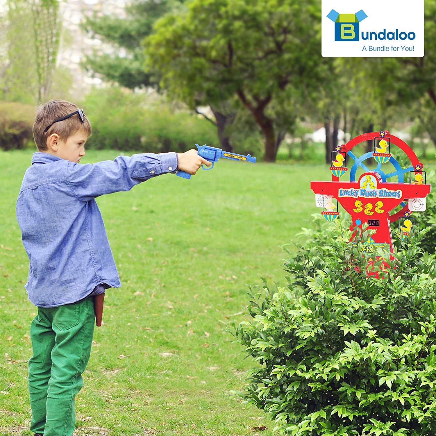 Juego de Tiro Al Blanco Patos Con Sonido y Marcador Automático