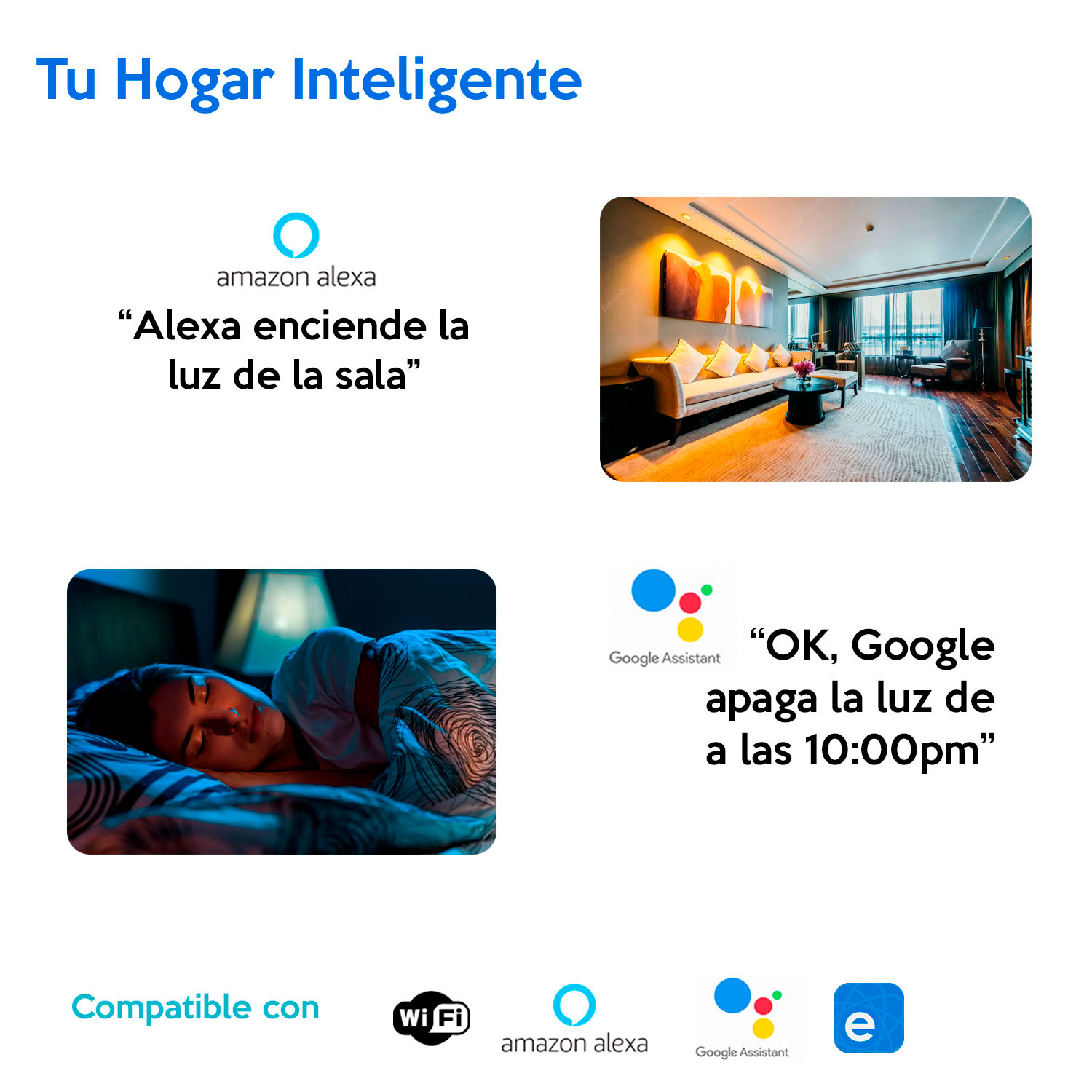 Apagador De Pared inteligente Touch Sonoff T2US1C Smart Wifi