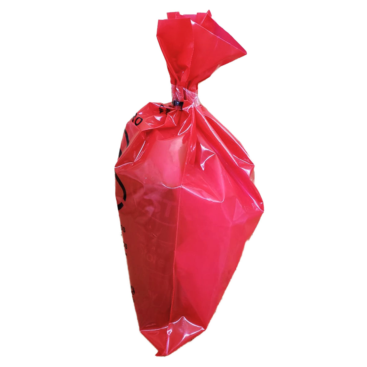 Bolsas rojas de plástico recolectoras de residuos biológicos infecciosos A1 LRO 20 200 paquete con 100 piezas en medidas de 20x30