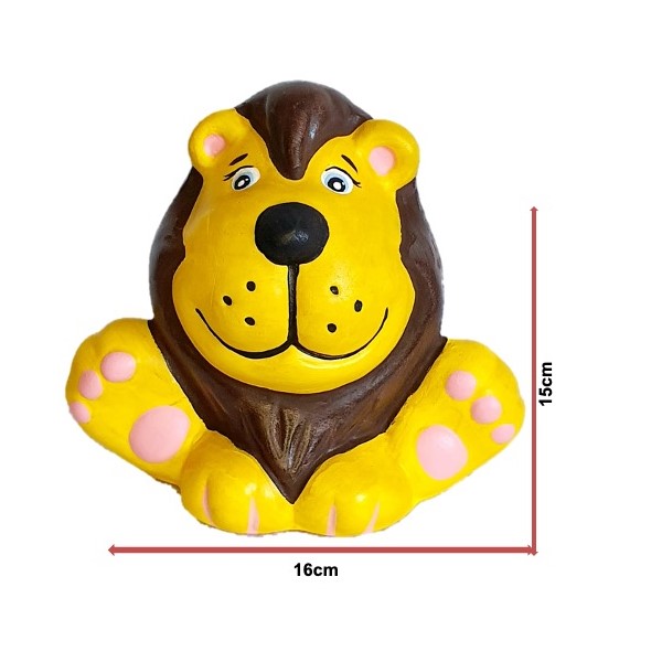 alcancia en forma de leon infantil