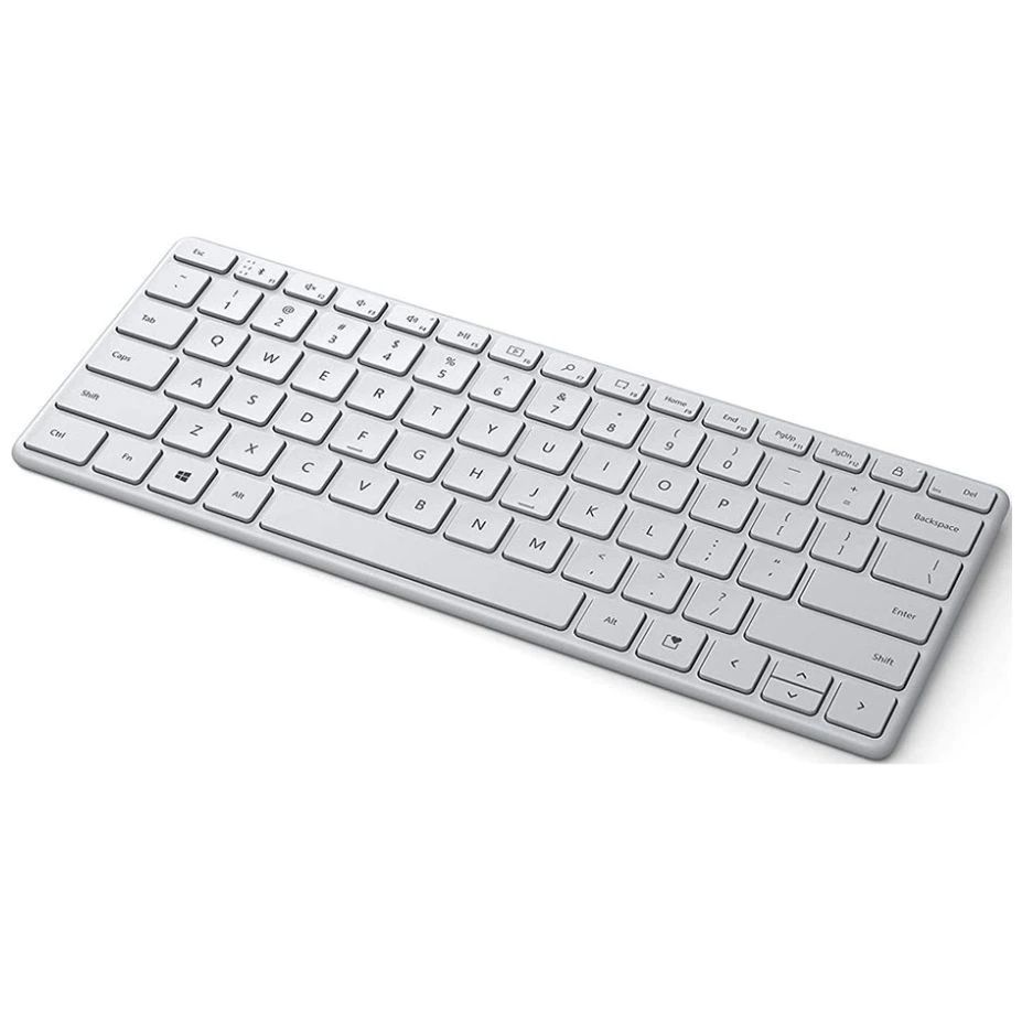 Teclado Microsoft Designer Compact Bluetooth Blanco