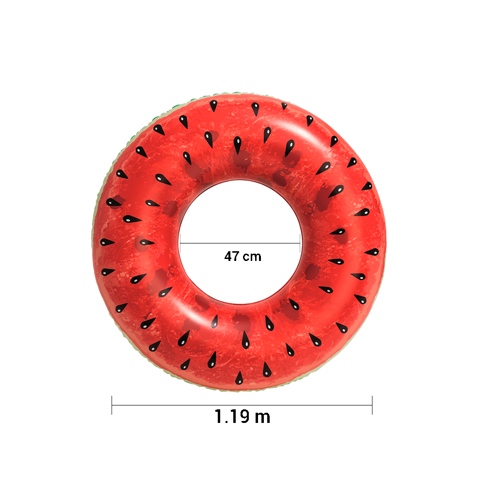 Salvavidas Inflable Flotador Dona en Forma de Sandía Juvenil 119 cm