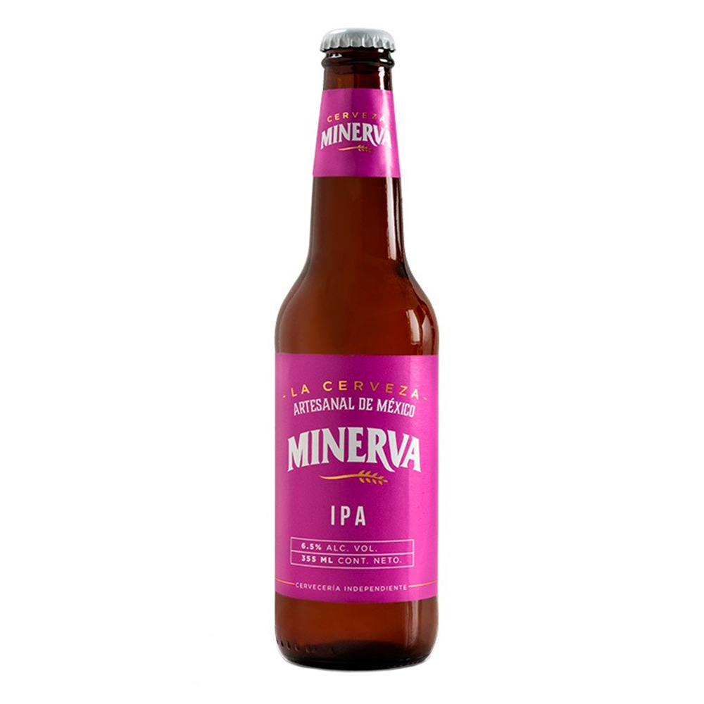 Six Pack Cerveza Artesanal Minerva Surtido 355ml C/u