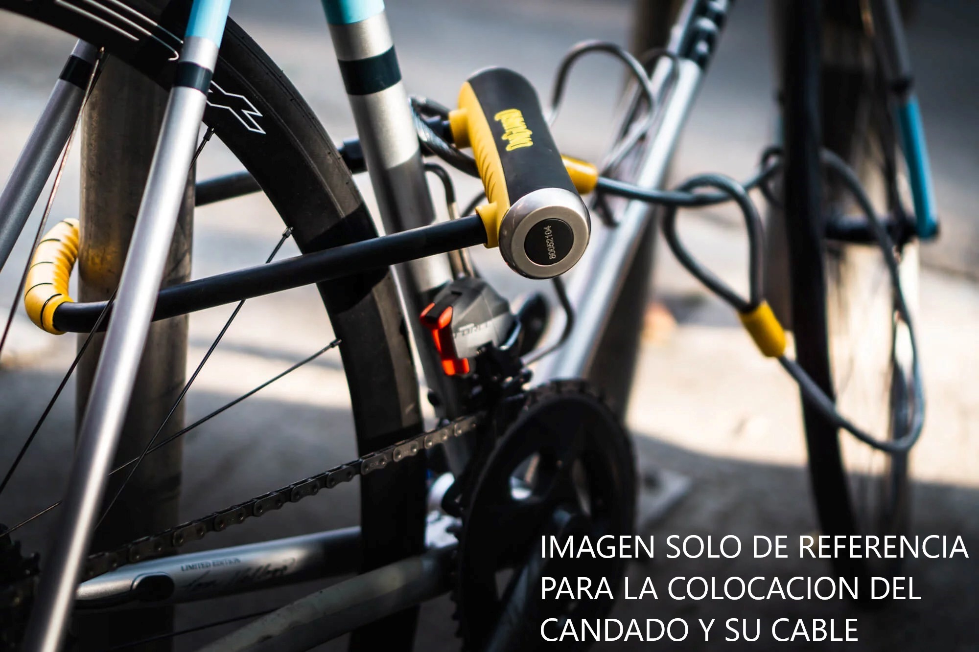 Candado bicicleta fashion onguard