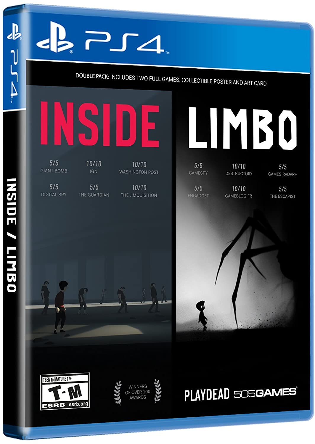 INSIDE / LIMBO DOUBLE PACK.-PS4