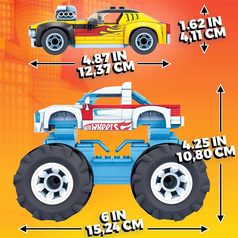 Set Mega Construx Rodger Dodger Y Hot Wheels Racing