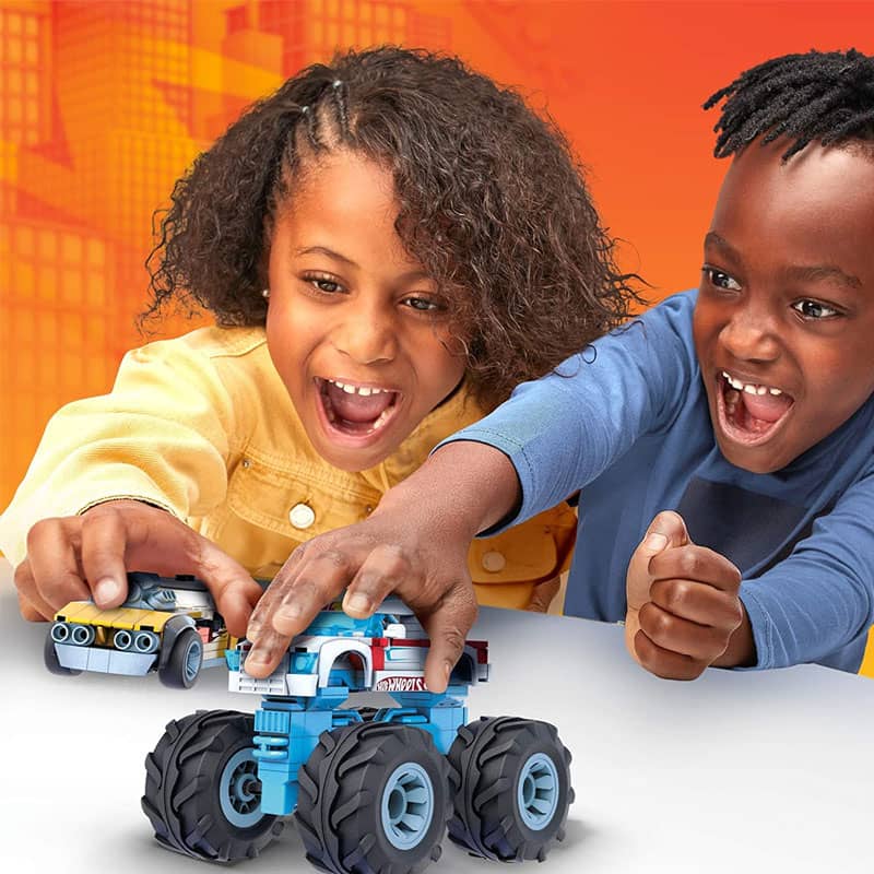 Set Mega Construx Rodger Dodger Y Hot Wheels Racing