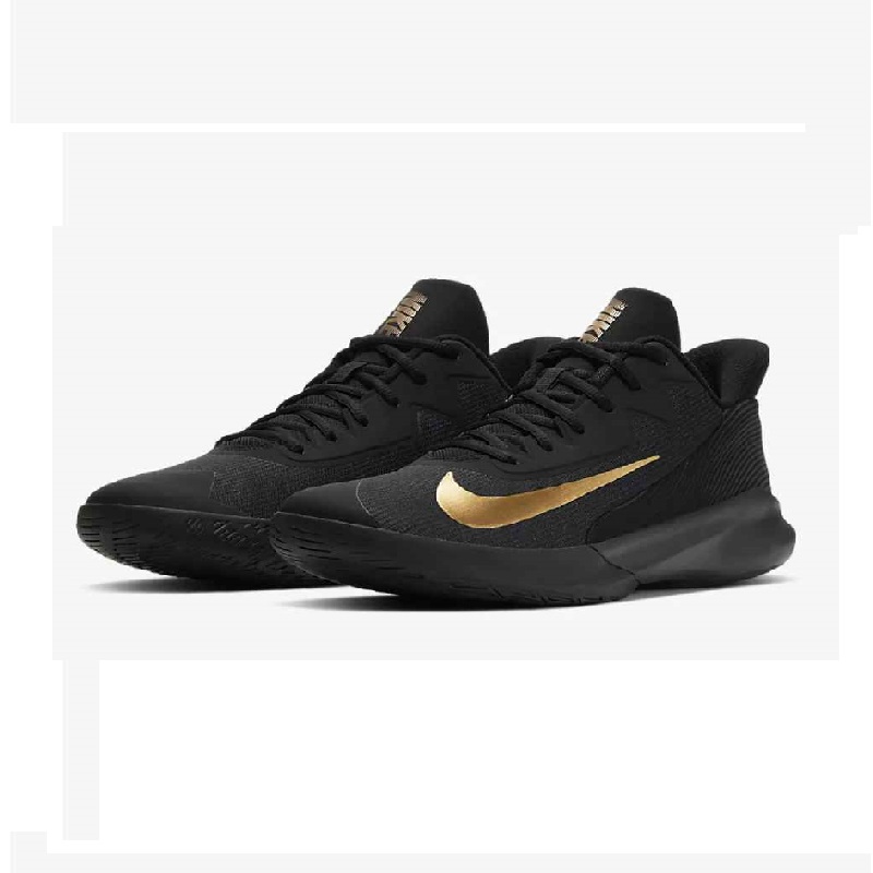 Tenis Nike Precision 4 Black Metallic Gold CK1069 002
