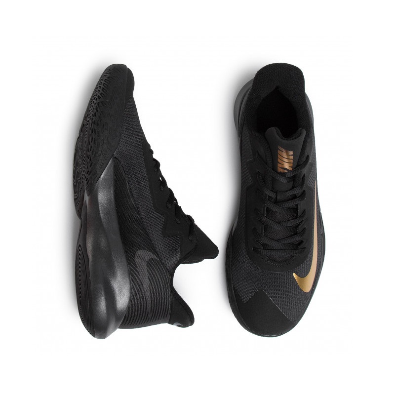 Tenis Nike Precision 4 Black Metallic Gold CK1069 002