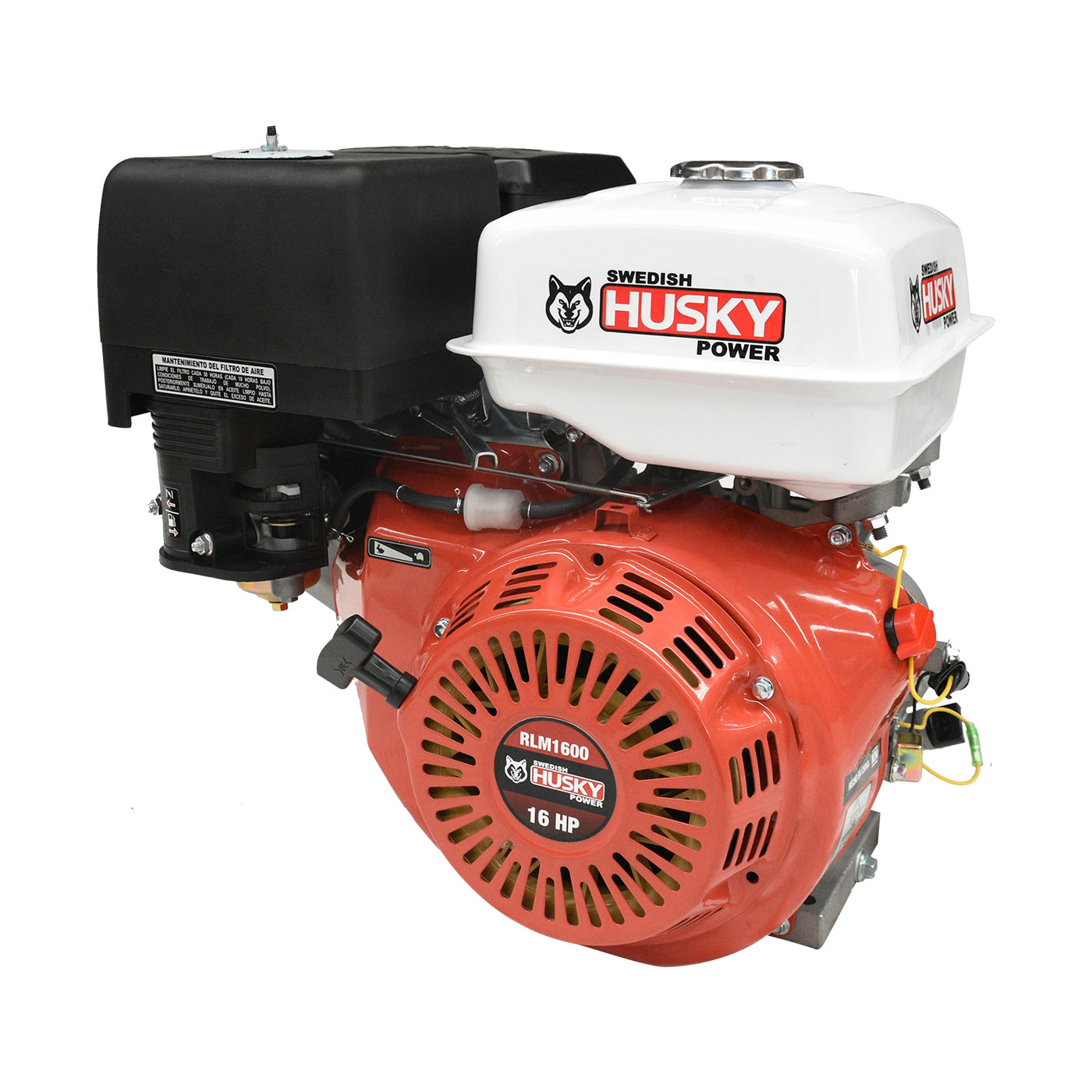 MOTOR A GASOLINA SWEDISH HUSKY POWER 16 HP - RLM1600.