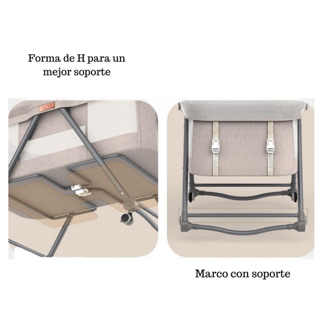 Cuna Eléctrica Para Bebé Con Bolsa Para Transportar Mima2