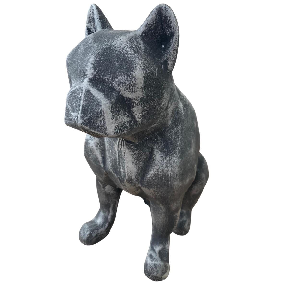 Figura Decorativa Perro  Minimalista Elegante Ceramica Decoracion Hogar
