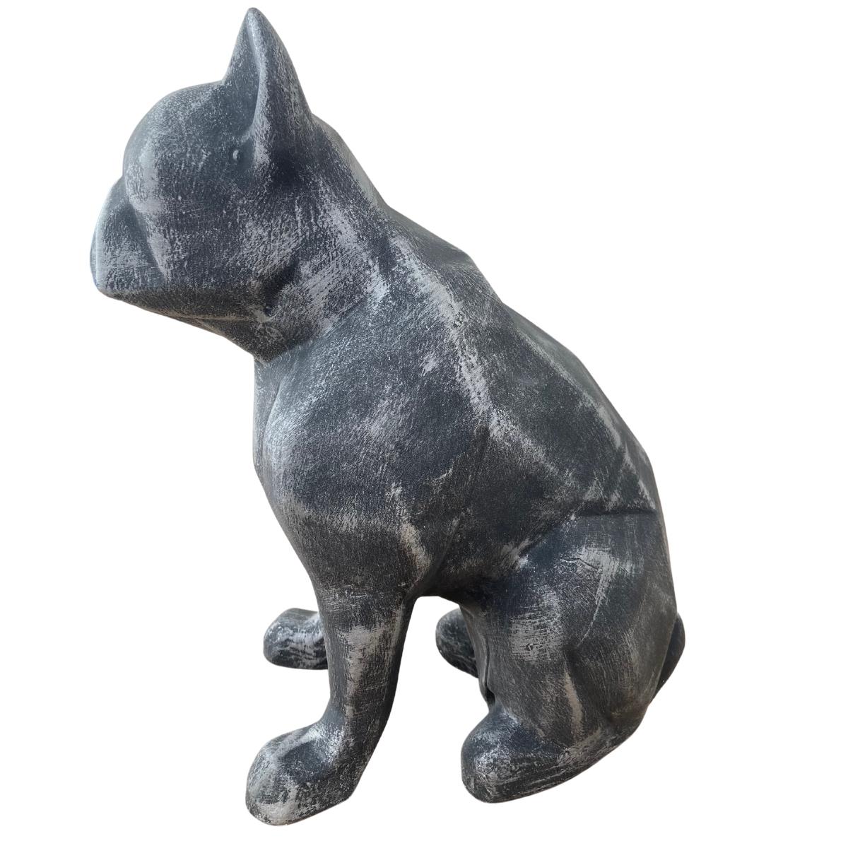 Figura Decorativa Perro  Minimalista Elegante Ceramica Decoracion Hogar
