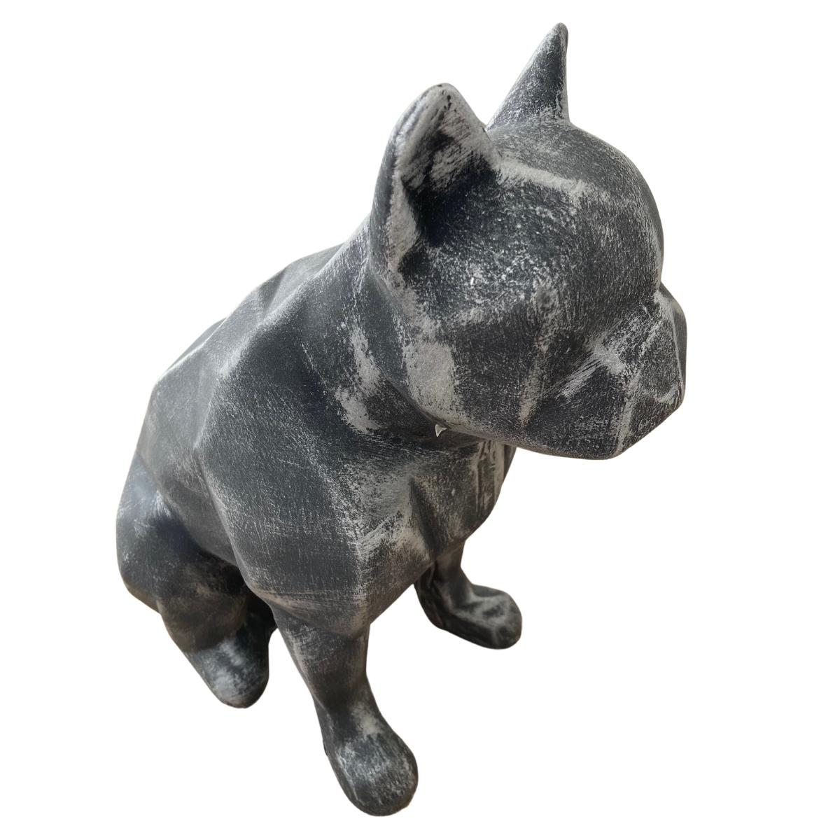 Figura Decorativa Perro  Minimalista Elegante Ceramica Decoracion Hogar