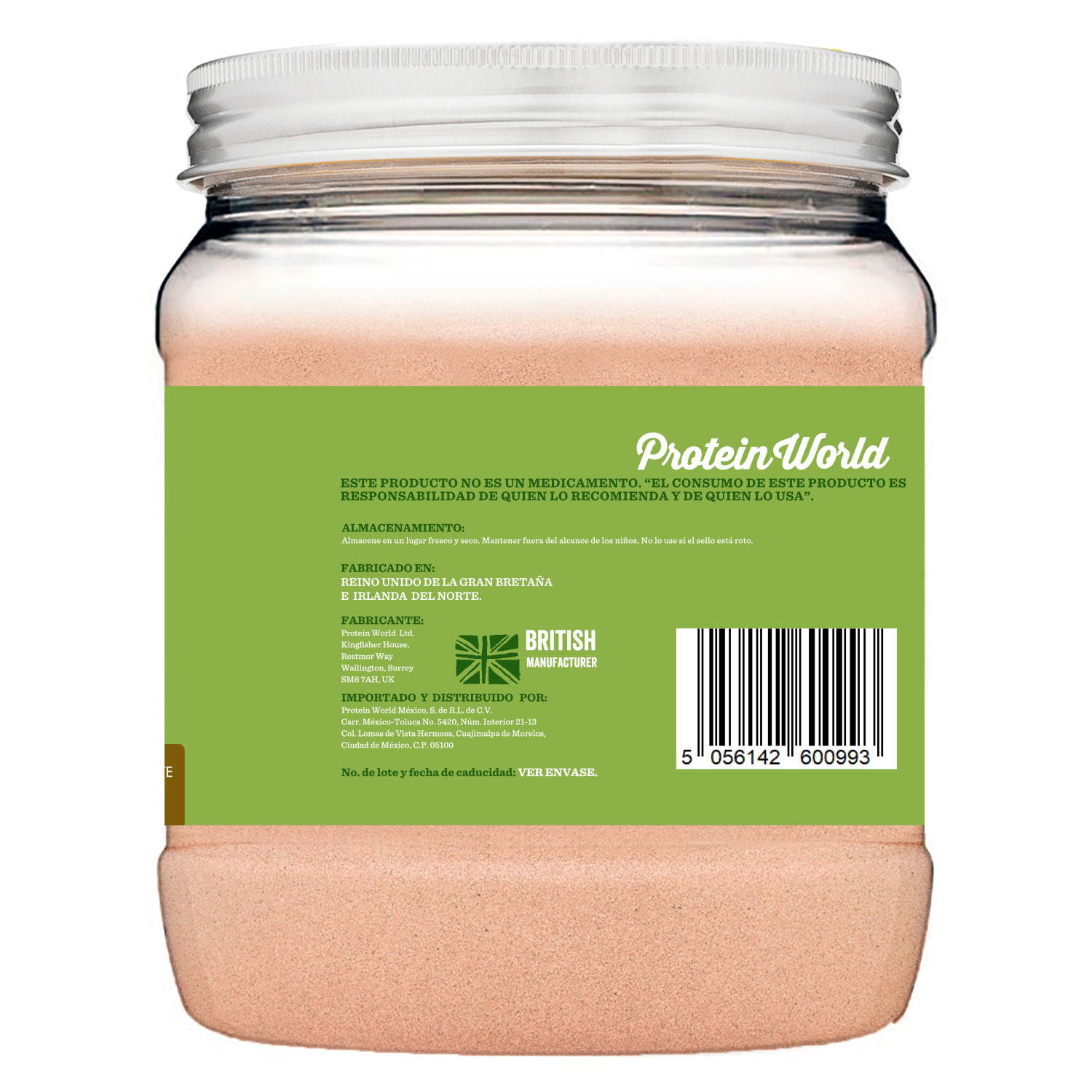 The Slender Blend Vegan Chocolate 600 gr Proteína Control de peso Vegana a Base de Chícharo