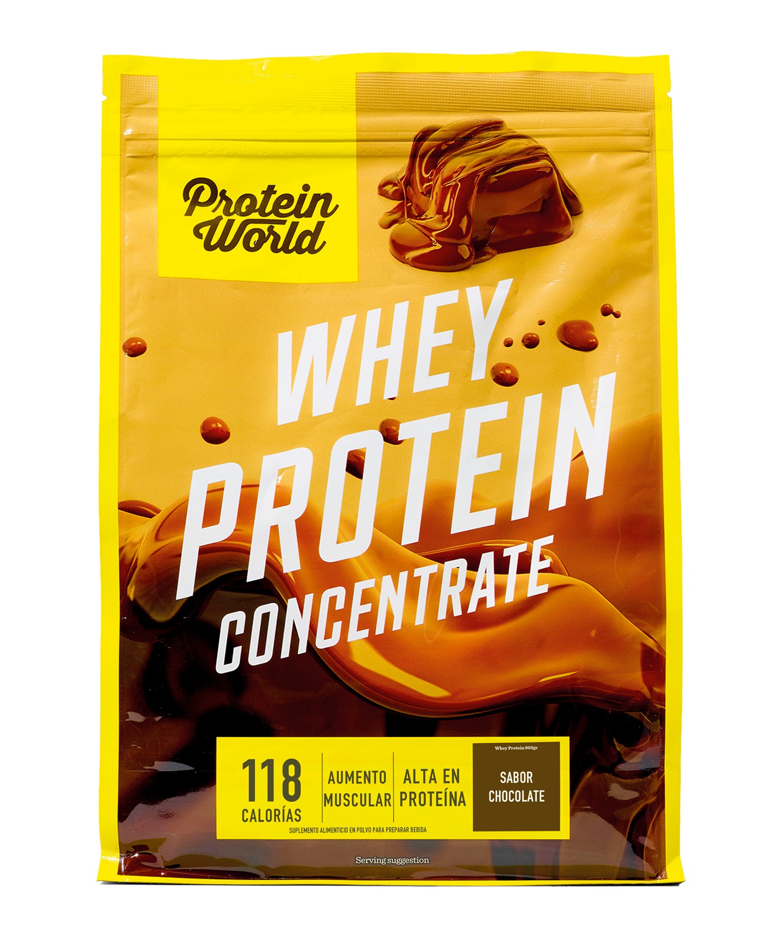 Whey Protein Chocolate 900gr Proteína Aumento Muscular con Aminoácidos
