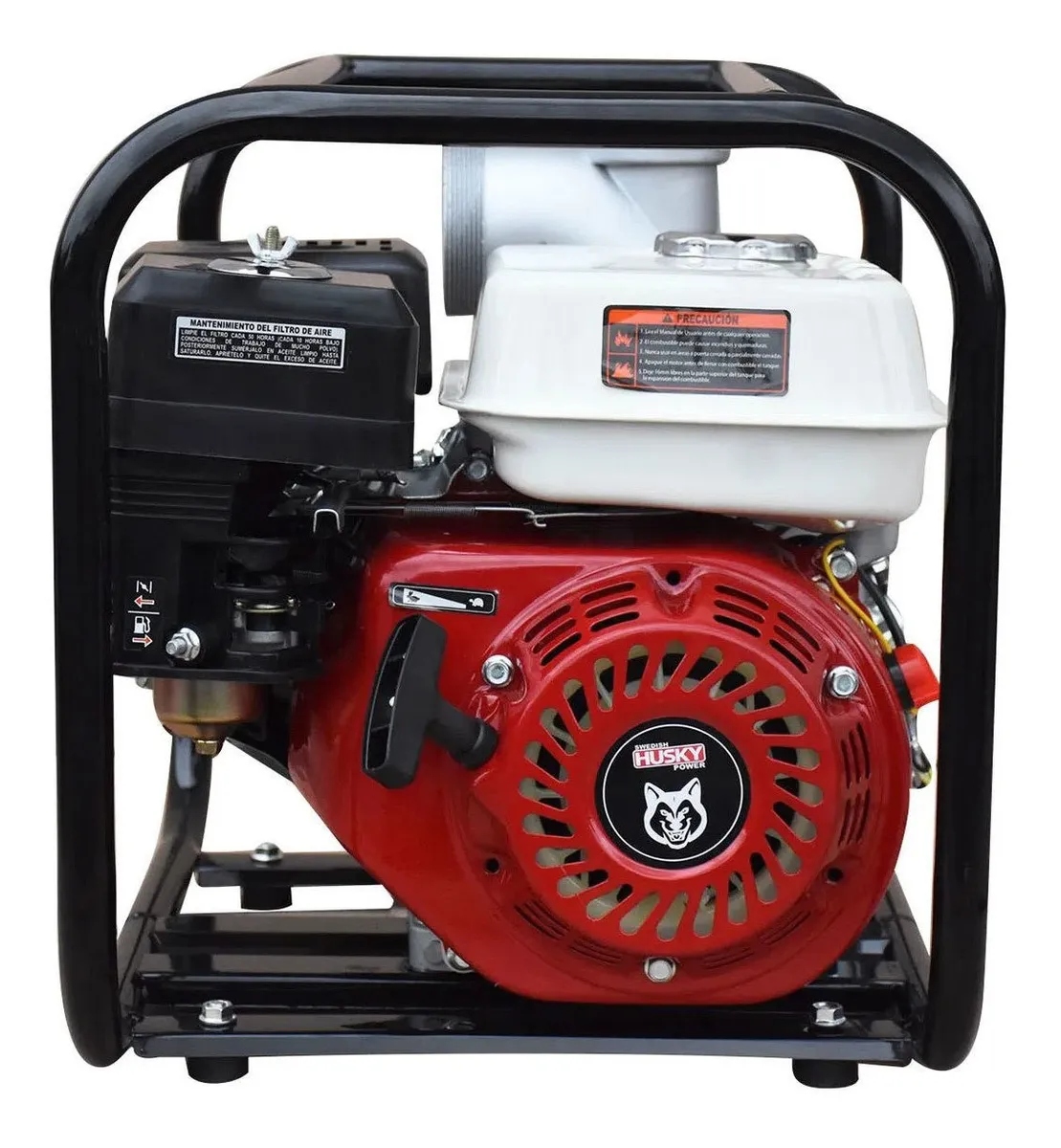 Bomba Motobomba Husky Motor Gasolina 6.5 Hp 4 Tiempos 3 X 3 RLB3365