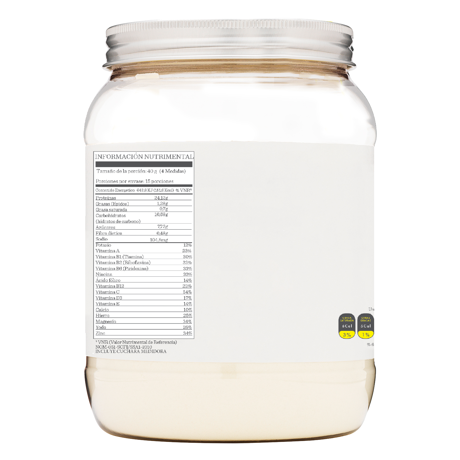 The Slender Blend Plátano 600 gr Proteína de Suero de Leche con Vitaminas y Minerales