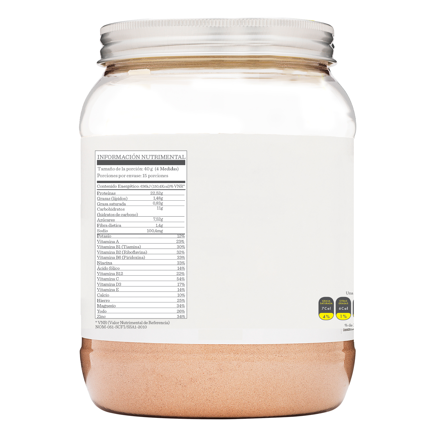 The Slender Blend Chocolate 600 gr Proteína de Suero de Leche con Vitaminas y Minerales