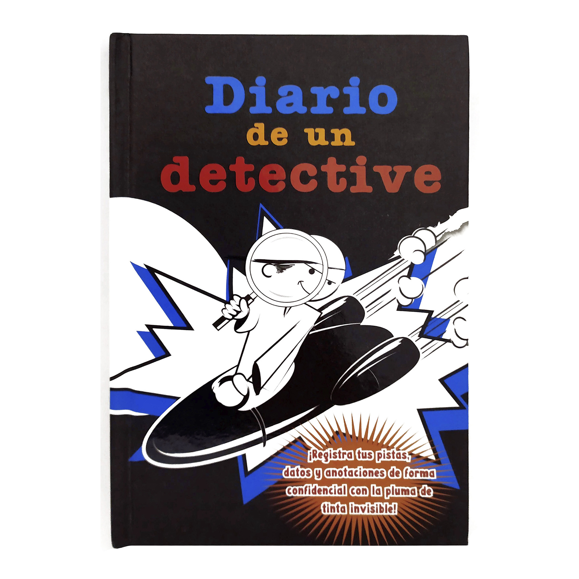 Diario Secreto incluye pluma con tinta invisible, pasta dura, Niño
