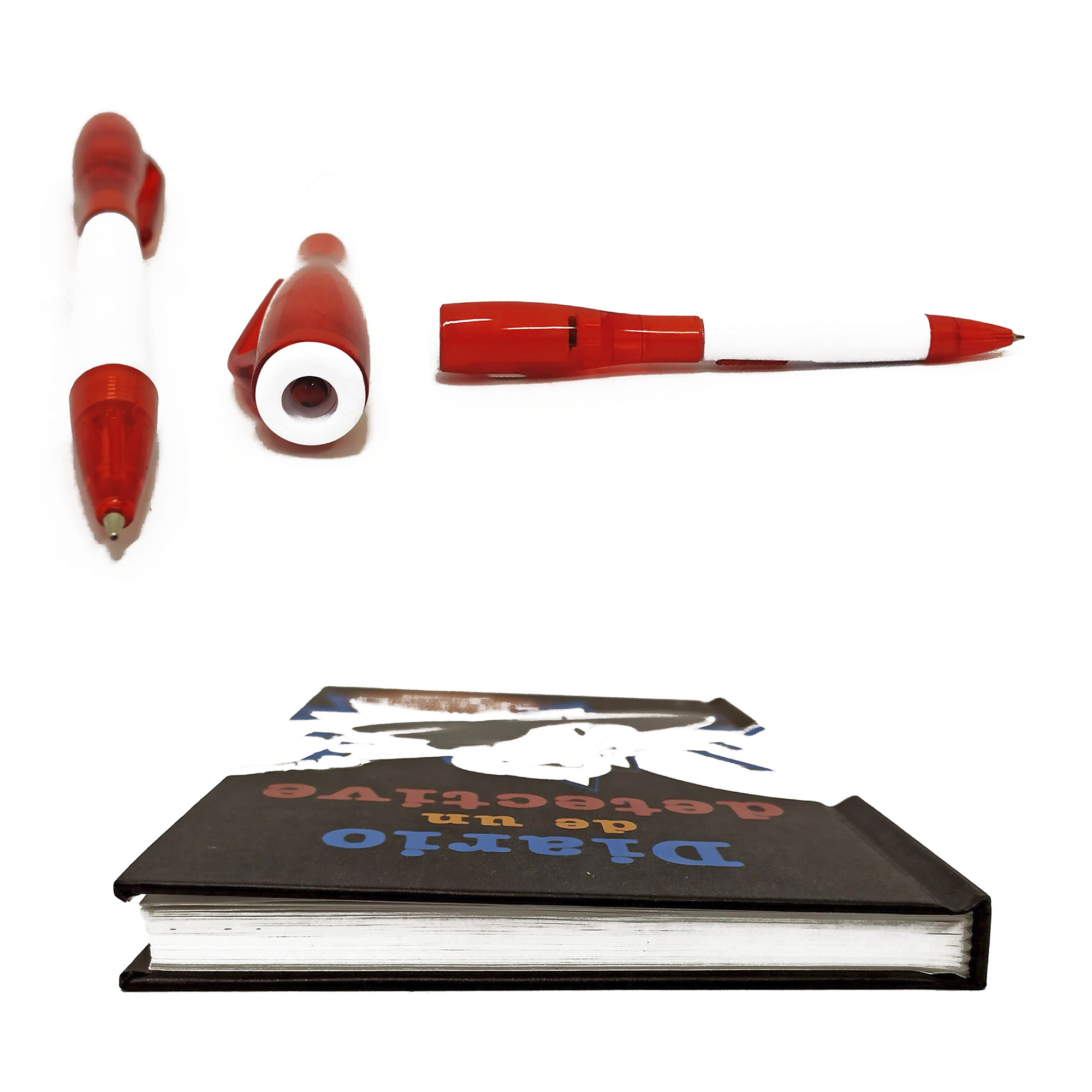 Diario Secreto incluye pluma con tinta invisible, pasta dura, Niño