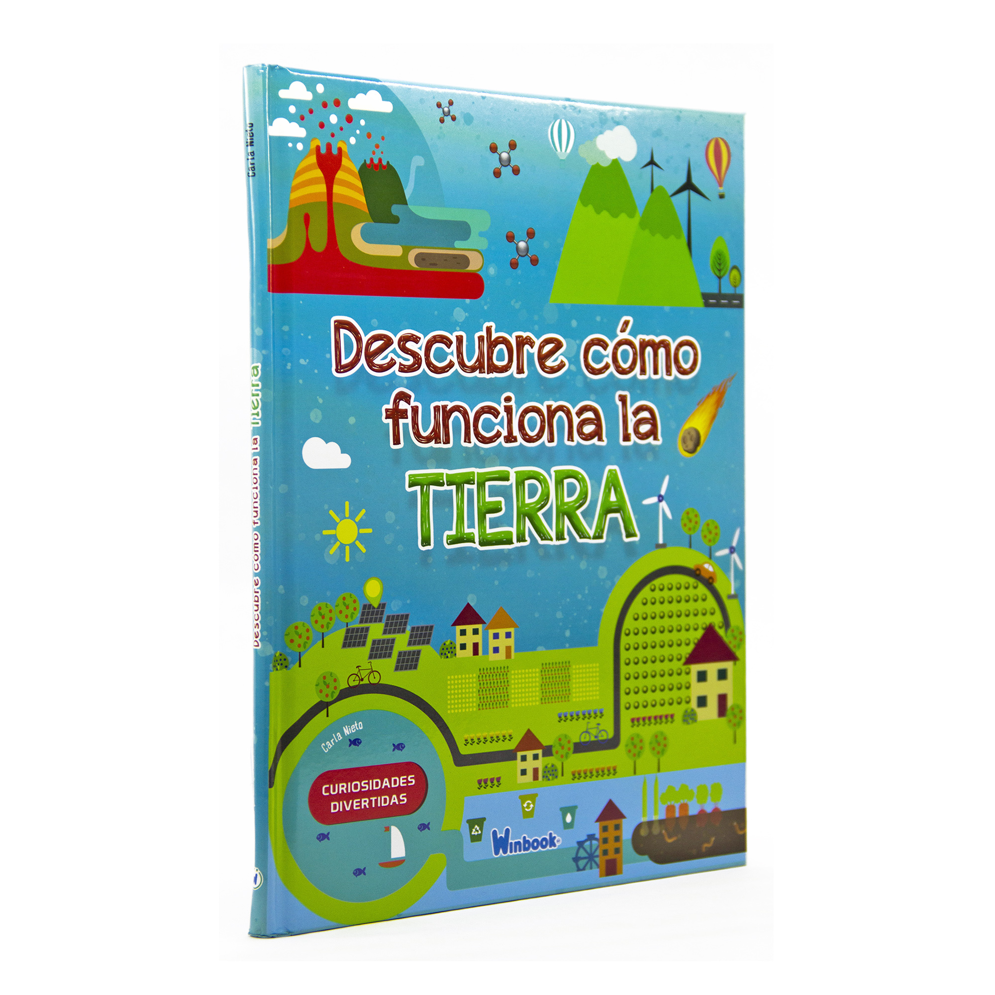 Colección 3 libros, El Cuerpo Humano, El Planeta Tierra y Cómo Funciona el Mundo, Infantiles