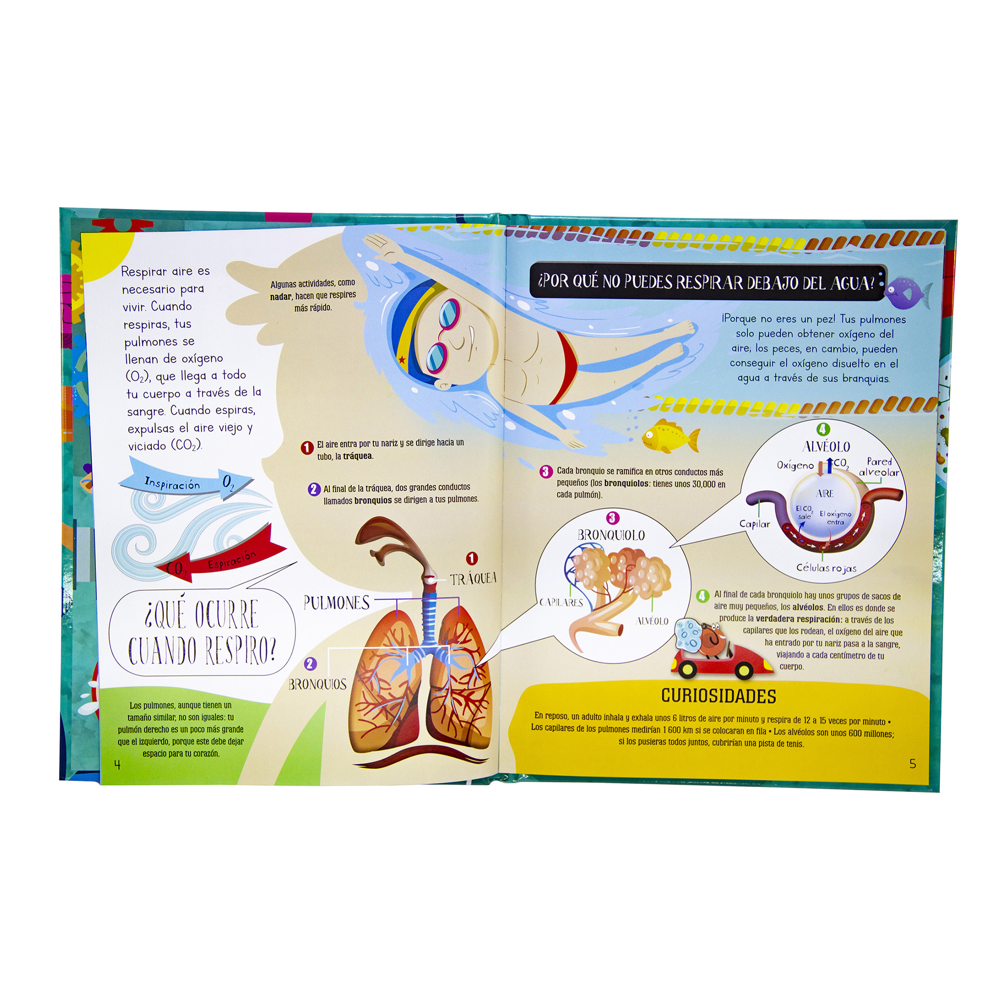 Colección 3 libros, El Cuerpo Humano, El Planeta Tierra y Cómo Funciona el Mundo, Infantiles