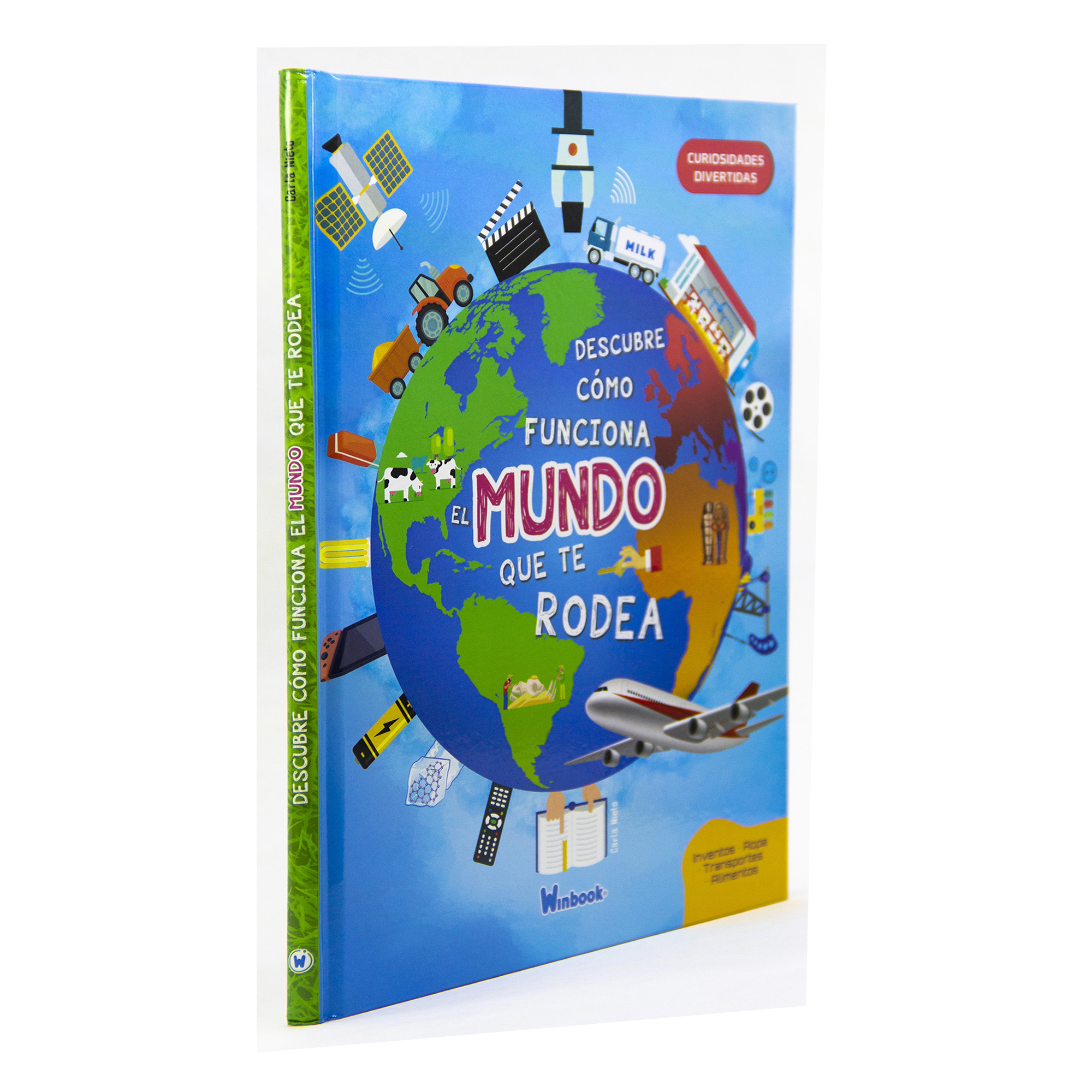 Colección 3 libros, El Cuerpo Humano, El Planeta Tierra y Cómo Funciona el Mundo, Infantiles