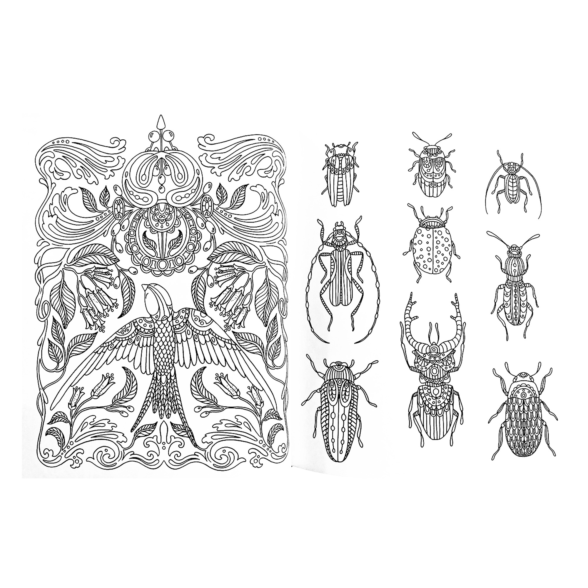 Libro Colorear Mandalas + 24 Plumones, Hanna Karlzon, Pasta Dura