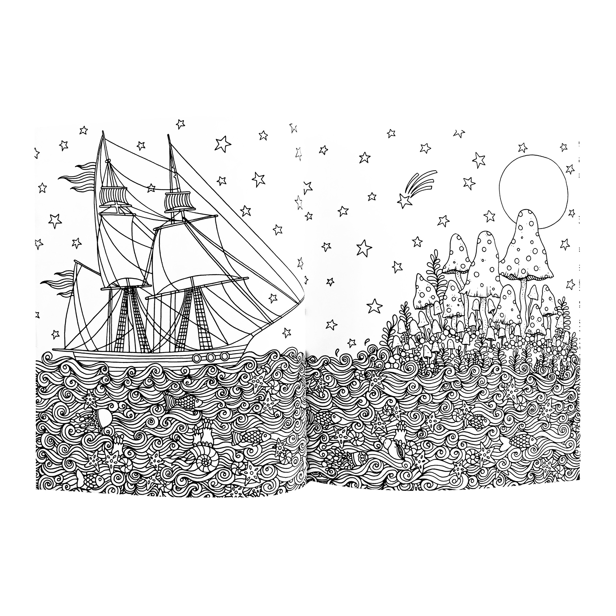 Libro Colorear Mandalas + 24 Plumones, Hanna Karlzon, Pasta Dura