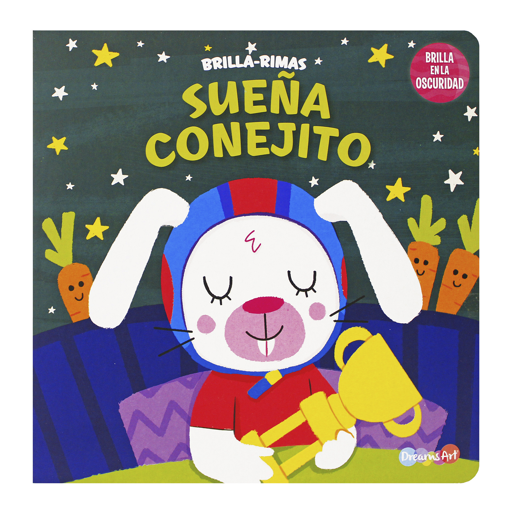 Colección 4 Libros de Cuentos y Rimas, Animales, Fluorescente, Brillan en la Oscuridad