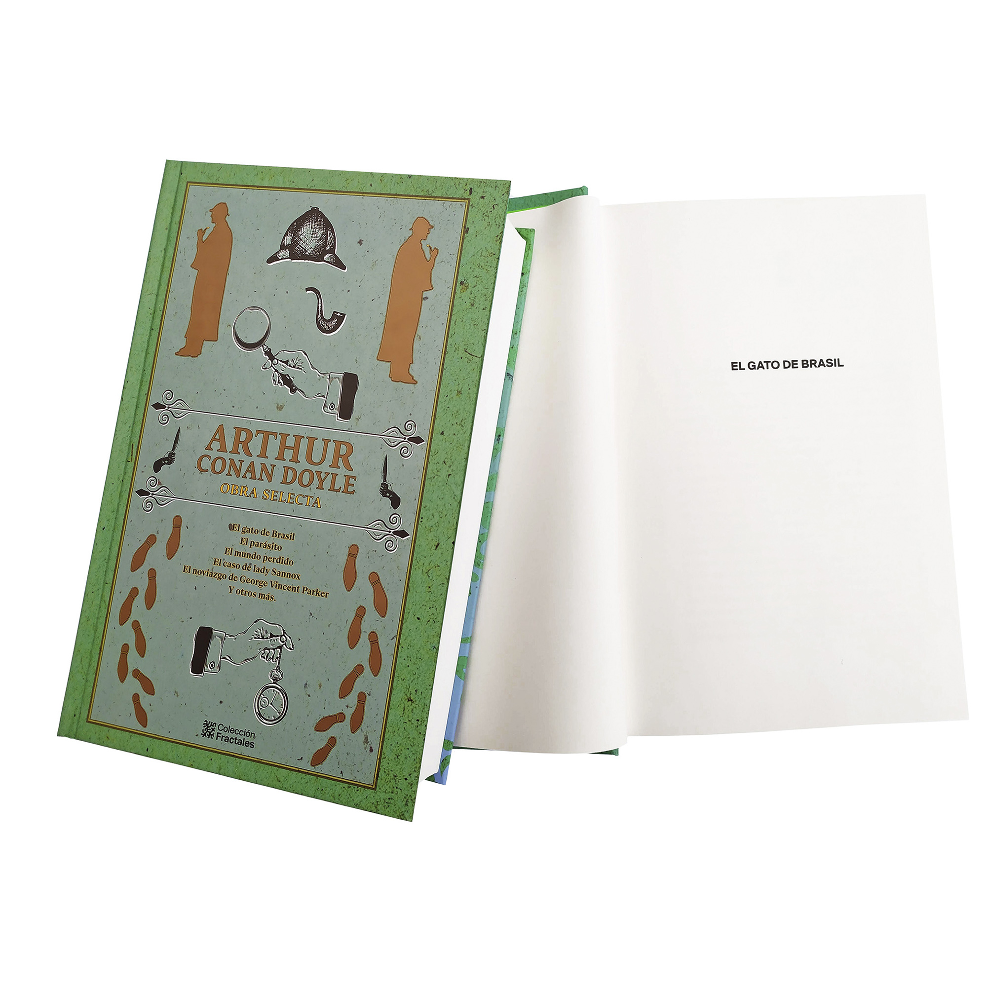 Sherlock Holmes, Colección Arthur Conan Doyle, 2 Tomos, Pasta Dura