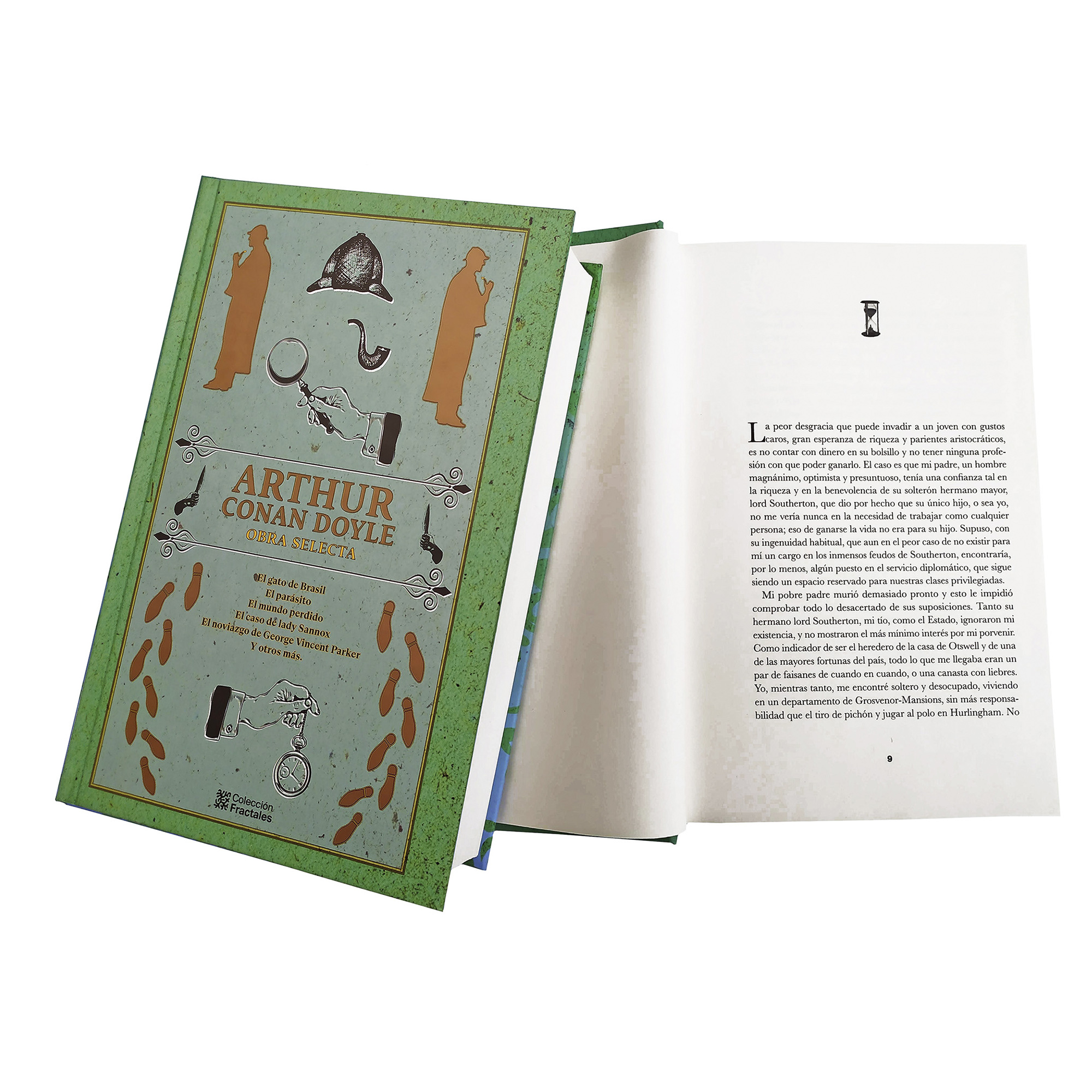 Sherlock Holmes, Colección Arthur Conan Doyle, 2 Tomos, Pasta Dura